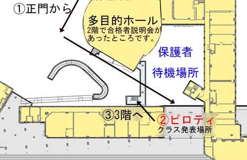 新入生 4月1日の流れ - 大阪府立北野高等学校